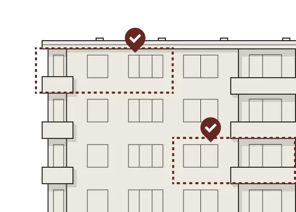 Zeichnung Vorderansicht Haus png