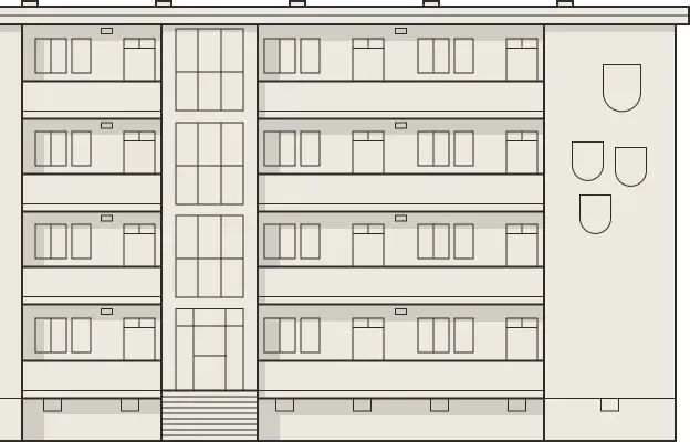 Hausansicht 1 Vital Quartier Lankwitz